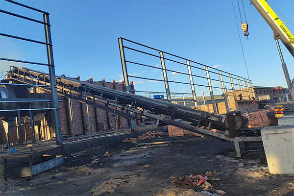 山西朔州煤泥烘干項目實拍現(xiàn)場