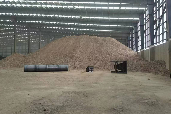 滾筒礦渣烘干機施工實拍現(xiàn)場