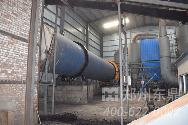 寧夏煤泥烘干機生產線運行現場
