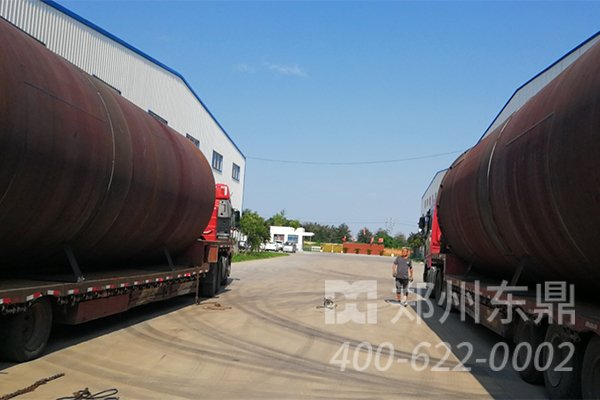 煤泥烘干機設備裝車發貨
