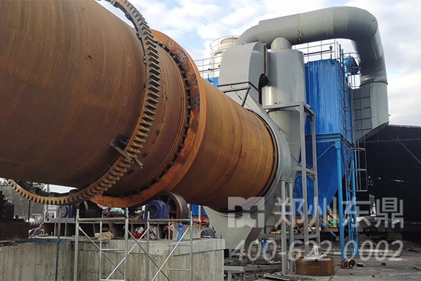 山西朔州大型煤泥烘干機(jī)設(shè)備安裝現(xiàn)場