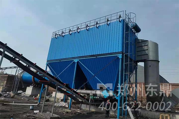 煤泥烘干機設備安裝現場