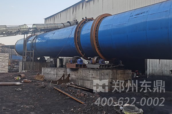 大型煤泥烘干機(jī)設(shè)備安裝現(xiàn)場(chǎng)