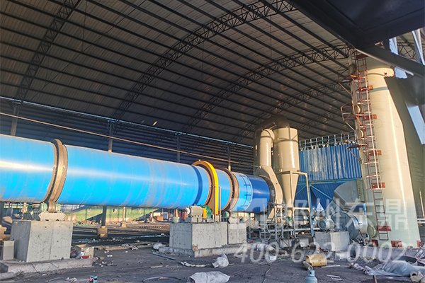 山西煤泥干燥機生產(chǎn)線項目安裝現(xiàn)場
