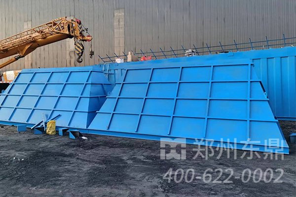 大型煤泥烘干機項目安裝現場